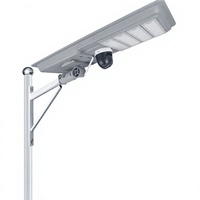 Lampadaire solaire LED IP65 en aluminium et PC, certifié CE/3C, durée de vie de 50 000 heures, pour projets routiers municipaux extérieurs - Usine de Foshan