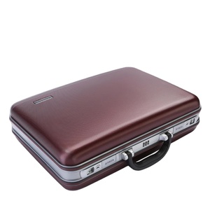 WETRUST 18 ''pouces haute qualité noir rouge foncé <span class=keywords><strong>ordinateur</strong></span> organisateur de <span class=keywords><strong>documents</strong></span> étui rigide stockage mallette pour <span class=keywords><strong>ordinateur</strong></span> portable sacs pour les entreprises - Product Image 2