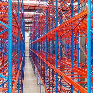 מדפי אחסון כבדים למחסנים, מדפי משטחים סלקטיביים למרכזי לוגיסטיקה, בעלי תקן ISO - Product Image 5