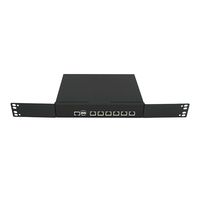 Mini Servidor Firewall y Router N150 1U con 6 Puertos Gigabit LAN, Dispositivo de Seguridad de Red con VPN para Opnsense y Pfsense