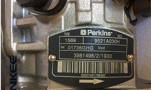 Diesel Fuel Pump 1569 9521A030H 398-1498 T413368  Pump for Perkins CAT 320D2 injection pump 9521A030H for Lucas/Delphi DP310
