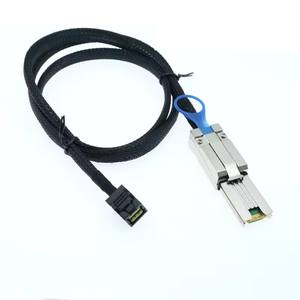 Cable <span class=keywords><strong>externo</strong></span> Mini SAS SFF-8088 a Mini SAS <span class=keywords><strong>de</strong></span> alta densidad HD SFF-8643 para servidor <span class=keywords><strong>de</strong></span> datos, <span class=keywords><strong>disco</strong></span> <span class=keywords><strong>duro</strong></span>, RAID, <span class=keywords><strong>de</strong></span> la <span class=keywords><strong>mejor</strong></span> calidad - Product Image 3
