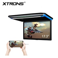 XTRONS 1920X1080 17,3 "Full HD Ultra Wide TFT 16:9 Monitor de techo abatible para automóvil