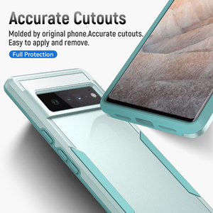 Funda trasera protectora dura para teléfono móvil, a prueba de golpes, anticaída, para Google <span class=keywords><strong>Pixel</strong></span> 6 pro - Product Image 2