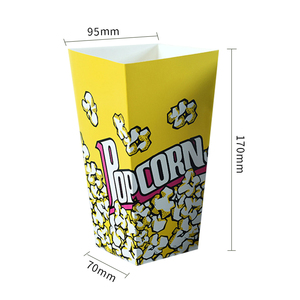 Petites boîtes à <span class=keywords><strong>pop</strong></span>-<span class=keywords><strong>corn</strong></span> en papier noir imprimées sur mesure Boîte à <span class=keywords><strong>pop</strong></span>-<span class=keywords><strong>corn</strong></span> kraft individuelle - Product Image 5