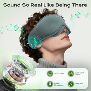 Antifaz <span class=keywords><strong>para</strong></span> <span class=keywords><strong>Dormir</strong></span> con Bluetooth 5.4 |   Antifaz <span class=keywords><strong>para</strong></span> <span class=keywords><strong>Dormir</strong></span> con Sonido Estéreo Binaural 3D y Bloqueo <span class=keywords><strong>de</strong></span> Luz <span class=keywords><strong>para</strong></span> un Sueño Profundo - Product Image 2