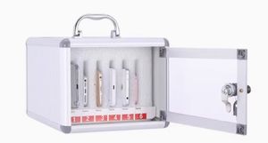 Prix de gros Rangement portable pour téléphone Boîte de rangement pour téléphone Serrure à clé avec porte transparente Casier pour téléphone portable Armoire murale - Product Image 6