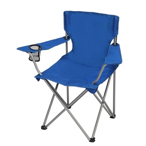 Silla Plegable Portátil Negra para Pesca al Aire Libre, Jardín, Festival, Picnic, Playa y Camping con Portavasos - Product Image 4