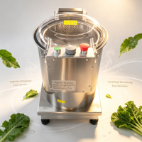 Déshydrateur centrifuge grande capacité pour laitue déchiquetée, essoreuse commerciale de salades et légumes pour entreprises