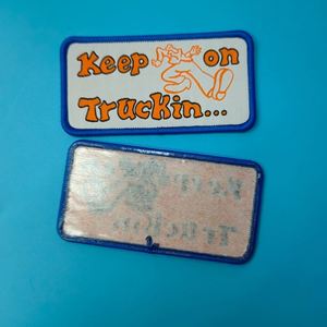 Wholesale Custom Excellent Quality Applique Woven Patches Back Iron-on Woven <b>Badges</b> for Hats & Garments - Product Image 3