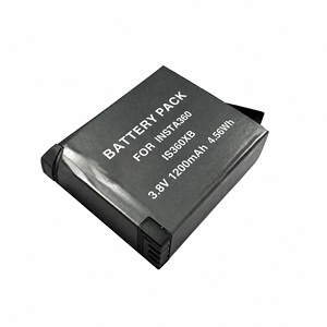 Batería Recargable de 1200mAh para Cámara, Paquete de Batería de Repuesto para Cámara de Acción Panorámica <span class=keywords><strong>Insta360</strong></span> <span class=keywords><strong>ONE</strong></span> <span class=keywords><strong>X</strong></span> - Product Image 1
