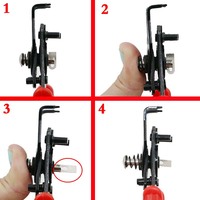 4 1 Crimping Metric OEM Industrial Grade Steel Snap Ring Pliers Set Circlip Combination Retaining Clip Gadget Dropshipping