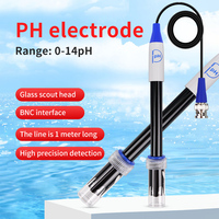 Sonde de capteur d'électrode ORP PH connecteur BNC analyseur d'eau de laboratoire d'aquarium testeur de potentiel de réduction d'oxydation