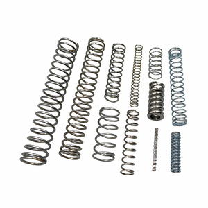 Ressort de compression en fil d'acier inoxydable personnalisable de 0,3 mm, ressort hélicoïdal automobile robuste, ressorts mécaniques en métal - Product Image 1