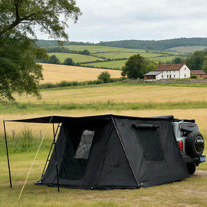 Grande tente de <span class=keywords><strong>camping</strong></span> quatre saisons en tissu Oxford imperméable pour l'extérieur, structure à une chambre, auvent en aluminium pour SUV tout-terrain - Product Image 1