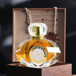 Botella de Perfume Vacía Transparente con Cierre a Presión, 30ml 50ml 100ml, Botella de Perfume de Vidrio Irregular con Caja de Regalo, Venta al Por Mayor - Product Image 4