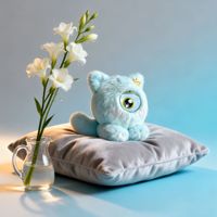 Juguete de Peluche de Poliéster con IA Inteligente, Compañero Virtual Transfronterizo, Muñeco Electrónico de Mascota de Moda, Regalo de Cumpleaños y Regreso a Clases