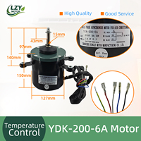 Moteur de ventilateur monophasé YDK-200-6A, remplacement OEM, 200W, 50Hz, 850 tr/min, 6 pôles, classe F, pour unité extérieure de climatiseur Midea