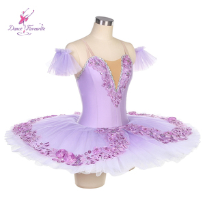 BLL510 Ombre viola Pre-professionale balletto Tutu <span class=keywords><strong>ballerina</strong></span> professionale costume da ballo abito solista danza danza danza danza danza danza danza tutù tutù - Product Image 3
