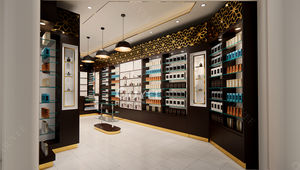 Tienda Muebles Tienda de cosméticos Decoración Perfume Estantes de exhibición Proveedores Perfume Tienda Decoración Perfume Mostrador Exhibición - Product Image 2