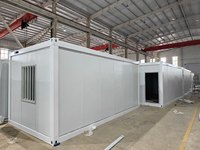 Maison modulaire préfabriquée portable extensible à 2, 3 ou 4 chambres, maison conteneur pliable de 20 pieds à bas prix