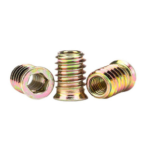 Furniture Screw in Nut Zinc Alloy <strong>Threaded</strong> Furniture <strong>Wood</strong> Insert Nut - Product Image 4