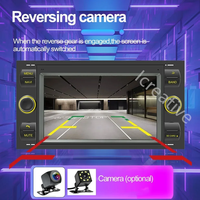 Autoradio Android 2Din 7'' pour Ford Focus Transit Mondeo S-Max C-MAX Kuga Fiesta Galaxy Carplay Android Auto GPS Navi BT DSP