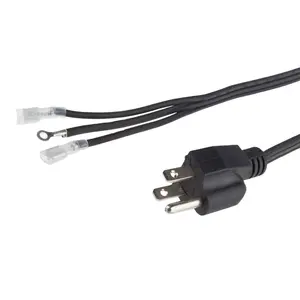 Cordon d'alimentation avec interrupteur et support de lampe, m, US/UK/EU/saab, E12/E14/E27