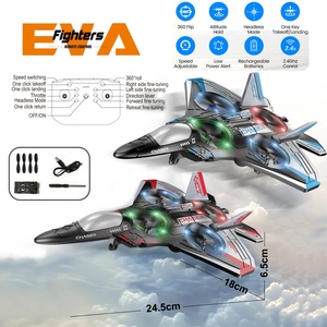 2.4G bọt <span class=keywords><strong>RC</strong></span> máy bay máy bay chiến đấu đồ chơi điều khiển từ xa diễn viên đóng Thế bay không người lái máy bay 360 lật độ cao giữ không đầu chế độ <span class=keywords><strong>Quadcopter</strong></span> với ánh sáng - Product Image 2