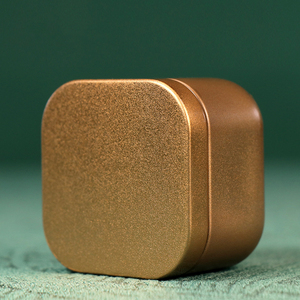 Petits ronds/carrés <span class=keywords><strong>Orange</strong></span> or bonbons épices emballage de thé en vrac boîtes à thé boîte à thé - Product Image 6