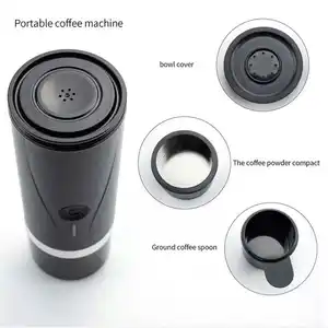 전문 올인원 에스프레소 인스턴트 커피 만드는 기계 휴대용 커피 메이커 알루미늄 중국 2 1 세트 120 Nanopresso