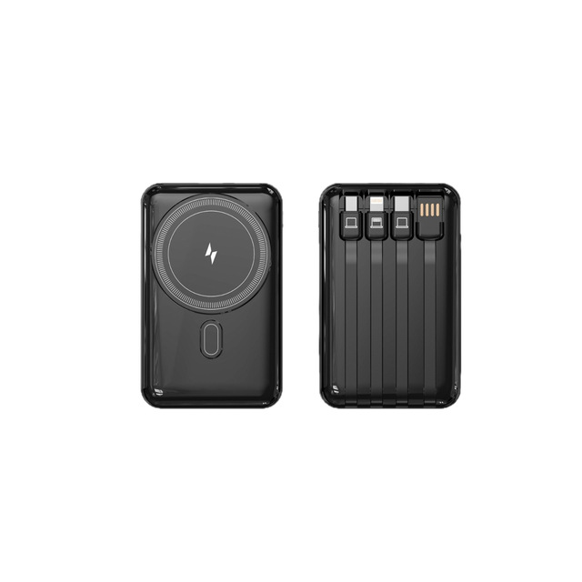 2026 Trending New OEM Outdoor PD 22.5W Fast Charging 10000mAh Portable Wireless Magnetic Type-C Holder Power Bank for IPhone 17