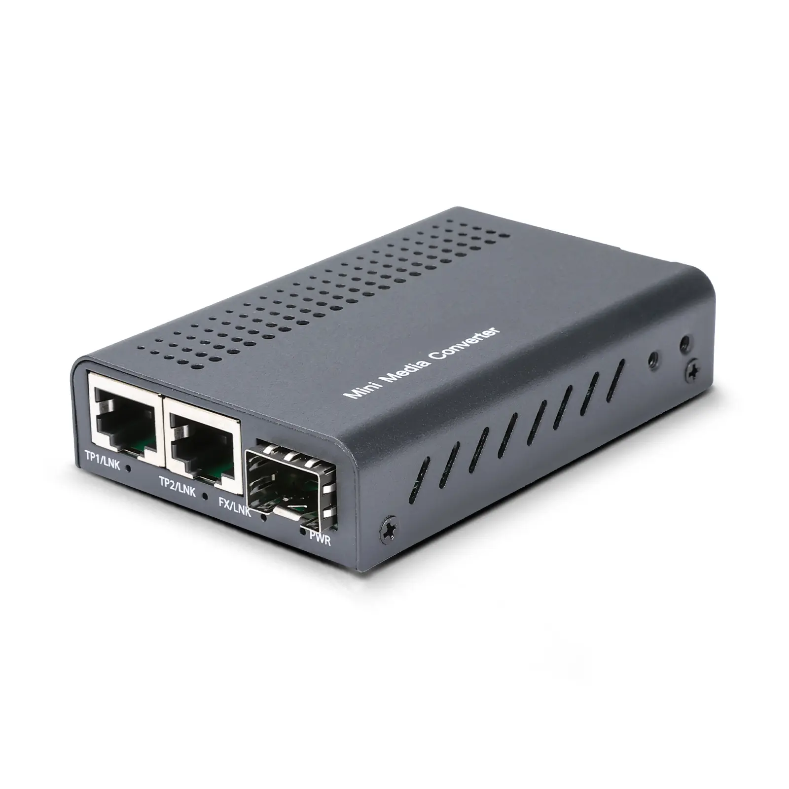 6com mini không được quản lý 2x10/100/1000BASE-T RJ45 đến 1x 1000base-x SFP khe Gigabit Ethernet để chuyển đổi phương tiện truyền thông sợi