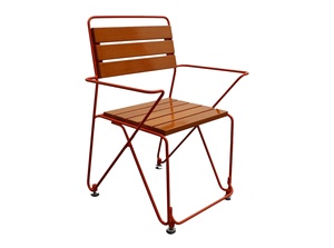 Chaises de patio <span class=keywords><strong>en</strong></span> <span class=keywords><strong>fer</strong></span> <span class=keywords><strong>forgé</strong></span>, <span class=keywords><strong>chaise</strong></span> de jardin <span class=keywords><strong>en</strong></span> métal, de taille une personne, design simpliste, 2021 - Product Image 4