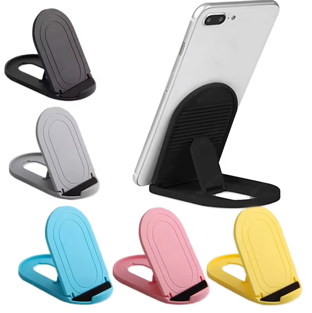 Adjustable Portable ABS Phone Stand Flexible Anti-Slip Waterproof Universal Foldable Lazy Mobile Phone Holder New for Desk Bed