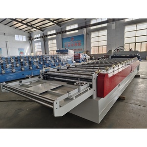 Máy tạo hình ngói lợp thép mạ màu tự động, ngói lợp thép nguội, 12 bước, tuổi thọ cao - Product Image 1