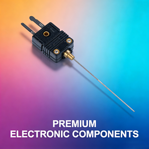 Contrôleur de température à thermocouple de type K blindé personnalisé en vrac pour la mesure de températures extrêmement élevées 1600°C Four industriel - Product Image 2