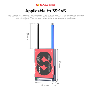 Daly Li-ion Smart <span class=keywords><strong>BMS</strong></span> pour batterie de vélo électrique, pack de batteries lithium-ion 18650, batterie <span class=keywords><strong>10S</strong></span> <span class=keywords><strong>36V</strong></span> <span class=keywords><strong>40A</strong></span>, circuit imprimé <span class=keywords><strong>BMS</strong></span> lithium NCM <span class=keywords><strong>10S</strong></span> <span class=keywords><strong>36V</strong></span> Daly - Product Image 3
