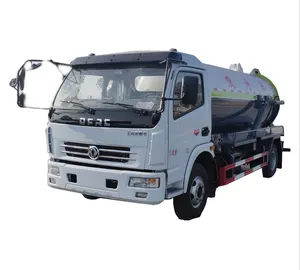 Dongfeng camión de succión de aguas residuales de 7,5 metros cúbicos