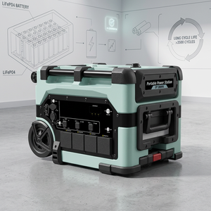 Station d'alimentation portable et empilable à onde sinusoïdale pure 3600W avec alimentation fiable - Product Image 1