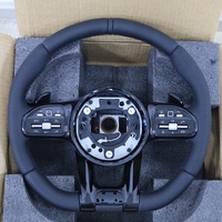 Volant en cuir noir 809 pour Mercedes Benz AMG CLK CLS63 W204 C250 W210 GLC200 C190