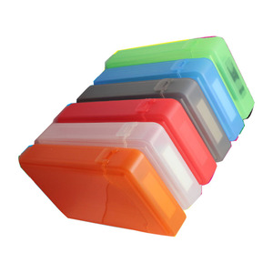 2.5 external case plastic PP laptop hard disk protection casing enclosure