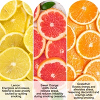 Collier anti-anxiété en métal pour arrêter de fumer, aide respiratoire rapide pour adultes