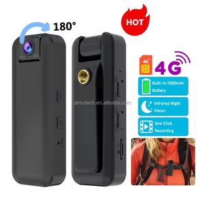 Mini Cơ Thể Cam 4G Mặc Xách Tay 4G 4K Wifi Mini An Ninh Cơ Thể Đeo Hành Động Máy Ảnh 4G Tầm Nhìn Ban Đêm Cho Xe Đạp Cưỡi - Product Image 6