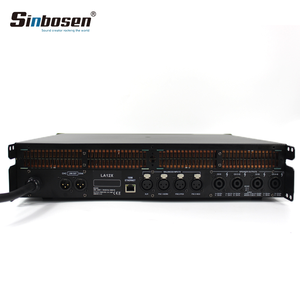 LA12X Sinbosen 4通道功率放大器4x2200w放大器类Td，带Dsp音频处理器 - Product Image 5