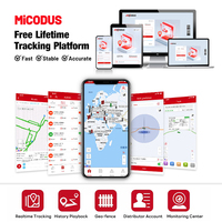 Localizador de Vehículos Inalámbrico OBD2 Micodus MV66, Mini Rastreador GPS Universal para Automóvil con Micrófono, OBD II, Plug and Play