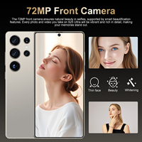 Teléfono Inteligente 5G Certificado, Diseño Internacional, Procesador MTK de Cuatro Núcleos, Doble SIM, HD 108MP, LTE, Reconocimiento Facial, Pantalla LCD de 90Hz para Juegos