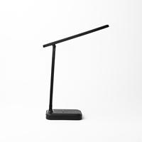 Lampe de lecture sans fil pliable en forme de livre, lampe de chevet rechargeable sans fil, lampe de bureau, lampe de table