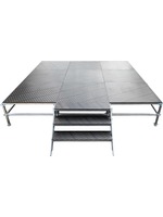 Scène en aluminium à montage rapide pour mariages, concerts, écoles, hôtels et petits événements - Conception pliable