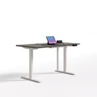Bureau d'ordinateur moderne en bois, réglable en hauteur électriquement, durable, développé indépendamment, vente en gros